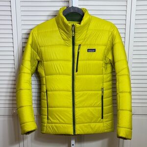 Patagonia Men's Hyper Puff Jacket Mens Neon Insulated Quilted Puffer Medium